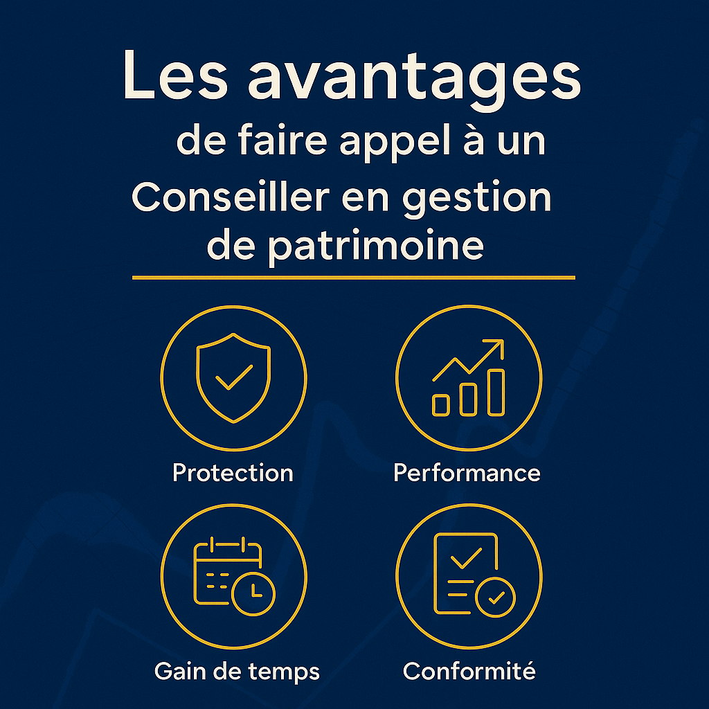 Les avantages de faire appel à un conseiller en gestion de&nbsp;patrimoine
