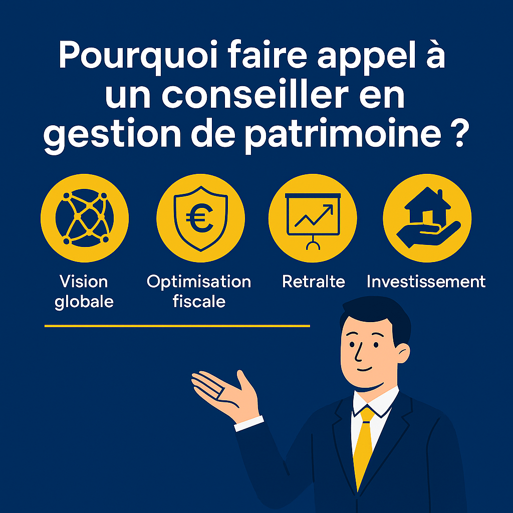 Pourquoi faire appel à un conseiller en gestion de patrimoine&nbsp;?